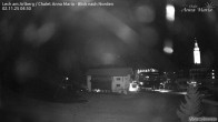Archiv Foto Webcam Lech am Arlberg: Ausblick Chalet Anna Maria zur Piste 03:00