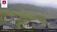 Archiv Foto Webcam Hotel Arlberghaus in Zürs mit Blick auf den Weltcuphang 13:00