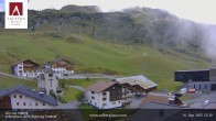 Archiv Foto Webcam Hotel Arlberghaus in Zürs mit Blick auf den Weltcuphang 11:00