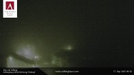 Archiv Foto Webcam Hotel Arlberghaus in Zürs mit Blick auf den Weltcuphang 23:00
