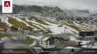 Archived image Webcam Hotel Arlberghaus at Zürs 09:00