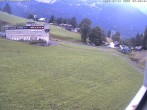 Archived image Webcam Innerwengen: finish area of Lauberhornrace 06:00