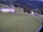 Archived image Webcam Innerwengen: finish area of Lauberhornrace 09:00