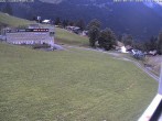 Archived image Webcam Innerwengen: finish area of Lauberhornrace 13:00