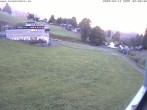Archived image Webcam Innerwengen: finish area of Lauberhornrace 08:00