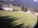 Archived image Webcam Innerwengen: finish area of Lauberhornrace 09:00