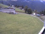 Archived image Webcam Innerwengen: finish area of Lauberhornrace 11:00