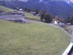 Archived image Webcam Innerwengen: finish area of Lauberhornrace 13:00