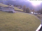 Archived image Webcam Innerwengen: finish area of Lauberhornrace 19:00