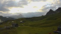 Archived image Webcam Jägeralpe: Ausblick auf das Wartherhorn 05:00