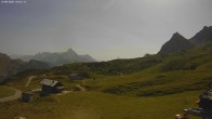Archiv Foto Webcam Jägeralpe: Blick Biberkopf und Wartherhorn 09:00