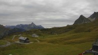 Archiv Foto Webcam Jägeralpe: Blick Biberkopf und Wartherhorn 07:00