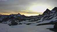 Archiv Foto Webcam Jägeralpe: Blick Biberkopf und Wartherhorn 06:00