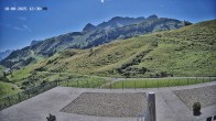 Archived image Webcam Warth: hotel Adler 11:00