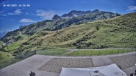 Archived image Webcam Warth: hotel Adler 13:00