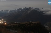Archiv Foto Webcam Großglockner Resort: Bergstation Goldried-Gondelbahn 23:00