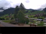 Archiv Foto Webcam Adelboden: Blick Hotel Alpina zum Weltcuphang 17:00