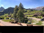 Archived image Webcam Hotel Alpina at Adelboden Boden 11:00