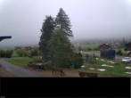Archiv Foto Webcam Adelboden: Blick Hotel Alpina zum Weltcuphang 08:00