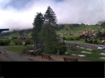 Archiv Foto Webcam Adelboden: Blick Hotel Alpina zum Weltcuphang 09:00
