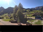 Archived image Webcam Hotel Alpina at Adelboden Boden 13:00