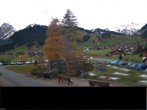 Archiv Foto Webcam Adelboden: Blick Hotel Alpina zum Weltcuphang 06:00