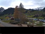 Archiv Foto Webcam Adelboden: Blick Hotel Alpina zum Weltcuphang 11:00