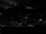 Archiv Foto Webcam Adelboden: Blick Hotel Alpina zum Weltcuphang 23:00