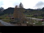 Archiv Foto Webcam Adelboden: Blick Hotel Alpina zum Weltcuphang 15:00