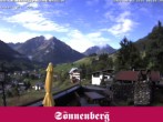 Archived image Webcam Hotel Sonnenberg Hirschegg 07:00