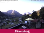 Archived image Webcam Hotel Sonnenberg Hirschegg 07:00