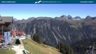 Archived image Webcam middle station Fellhornbahn 13:00