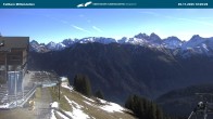 Archived image Webcam middle station Fellhornbahn 09:00