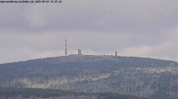Archiv Foto Webcam Wurmberg: Nordhang / Blick zum Brocken 13:00