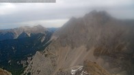 Archiv Foto Webcam Karwendelbahn: Blick Dammkar 13:00