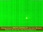 Archived image Webcam Hotelappartements Breitlehenalm 03:00