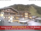 Archived image Webcam Hotelappartements Breitlehenalm 17:00