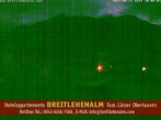 Archived image Webcam Hotelappartements Breitlehenalm 19:00