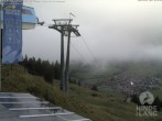 Archiv Foto Webcam Bergstation Hornbahn, Blick Bad Hindelang 07:00