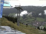 Archiv Foto Webcam Bergstation Hornbahn, Blick Bad Hindelang 17:00