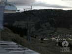 Archiv Foto Webcam Bergstation Hornbahn, Blick Bad Hindelang 05:00