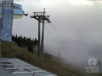 Archived image Webcam Hornbahn mountain station 07:00