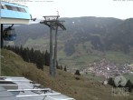 Archiv Foto Webcam Bergstation Hornbahn, Blick Bad Hindelang 11:00