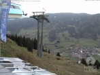 Archiv Foto Webcam Bergstation Hornbahn, Blick Bad Hindelang 13:00
