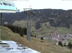 Archiv Foto Webcam Bergstation Hornbahn, Blick Bad Hindelang 13:00