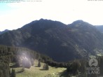 Archived image Webcam Hornbahn mountain station Hindelang 09:00
