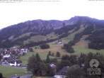 Archiv Foto Webcam Oberjoch: Blick vom Familux Resort aufs Skigebiet am Iseler 05:00