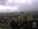 Archiv Foto Webcam Oberjoch: Blick vom Familux Resort aufs Skigebiet am Iseler 13:00
