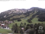 Archiv Foto Webcam Oberjoch: Blick vom Familux Resort aufs Skigebiet am Iseler 15:00