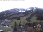 Archiv Foto Webcam Oberjoch: Blick vom Familux Resort aufs Skigebiet am Iseler 06:00